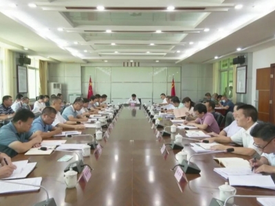 平远县委审计委员会召开会议