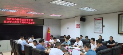 学习动态丨廖茂忠到所在党支部参加党史学习教育专题组织生活会