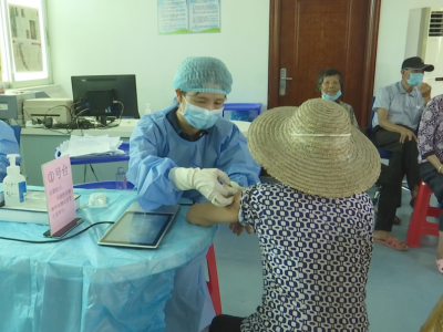 “打了疫苗平平安安...” 蕉岭县60岁以上老人踊跃接种新冠疫苗