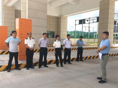 汕头海关推动梅州综保区建设工作专班到梅州综保区检查指导