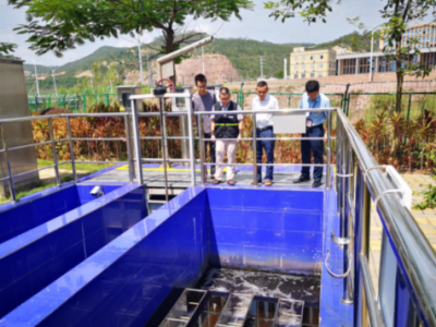 市生态环境局五华分局开展县城水质净化厂执法检查 