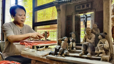 一个个泥塑，一段段客家故事…他，是梅州市级非遗项目客家泥塑传承人刘沅声