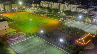 梅州兴起“夜间运动热”，一起感受夏夜城市风景线！