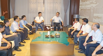 陈敏会见津晶企业集团客人：对接梅州所需 引进更多项目