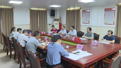 蕉岭县领导到文福镇调研指导镇级换届工作