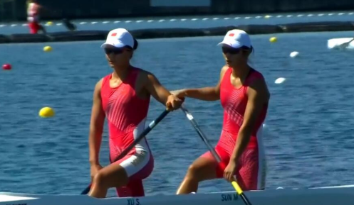 创奥运最佳成绩！徐诗晓/孙梦雅晋级500米双人划艇半决赛