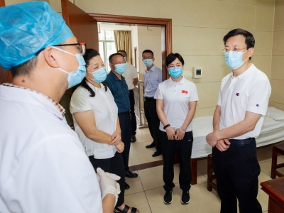 马正勇到梅江区督导检查疫情防控和安全生产工作：全力保障人民群众身体健康生命财产安全