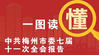 一图读懂梅州全会报告！上半年成绩瞩目！下半年，梅州还将这样干→