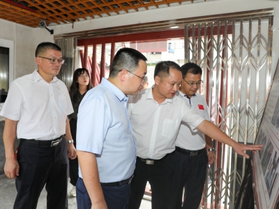 梅州市委常委、副市长、区委书记陈金銮调研名人故（旧）居保护利用工作