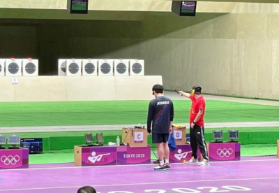 李越宏获男子25米手枪速射铜牌