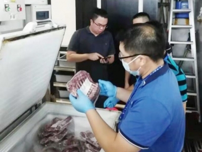 今年以来，梅州共立案查处进口冷链食品违法案件10宗