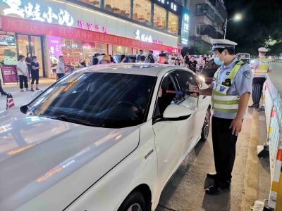 零容忍！梅州交警：周末夜查“不打烊”