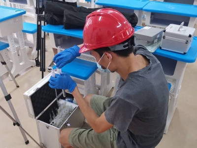 这次还达标不？元城小学、幼儿园第二次室内空气检测开启！