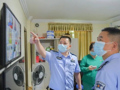 郑荣丰带队到梅江区疫情防控集中隔离场所开展安全检查工作