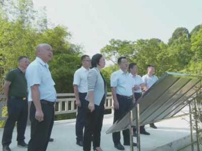 廖茂忠、周小勇督导检查平远人居环境整治、农房管控和乡村风貌提升工作