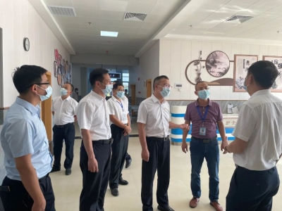 丰顺县委副书记罗达祥督导中央环保督察、疫情防控、安全生产等工作