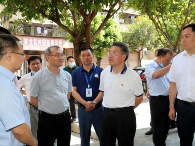 朱少辉、丘炀率队调研创建全国文明城市工作