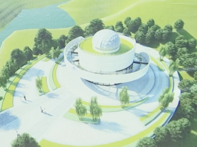 总投资约2096万元！全球首个“卡拉比-丘”实景天象馆预计10月完工