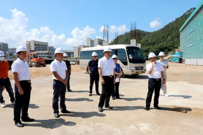 黄增国带队调研大埔重点项目建设