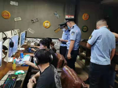 蕉岭县文化广电旅游体育局开展歌舞娱乐场所、网吧联合执法检查