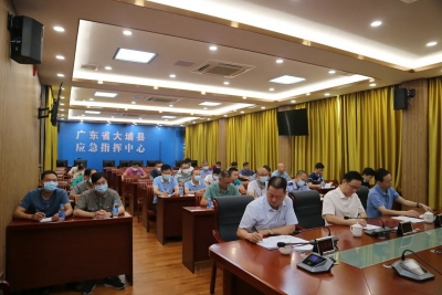 大埔组织收听收看全市系统防范化解道路交通安全风险工作推进会