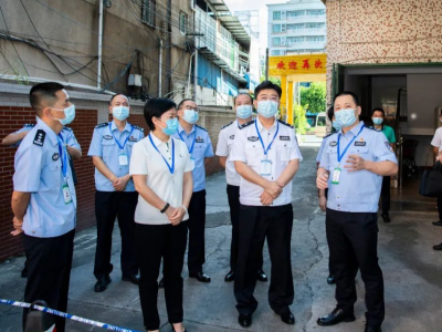 詹星到梅江区调研公安工作