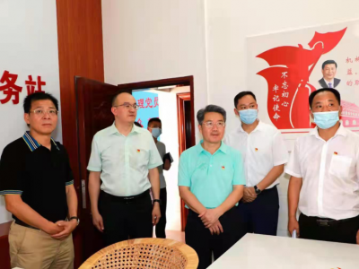 朱少辉率队调研基层党建、乡村振兴等工作