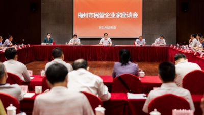 梅州召开民营企业家座谈会，马正勇参加会议：地企携手激发经济高质量发展动力活力