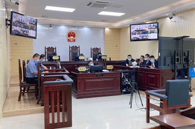 蕉岭法院协助运用“远程提审”模式，助力防疫办案两不误