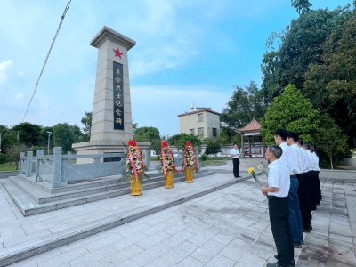 梅江区西阳镇举行2021年烈士纪念日公祭活动