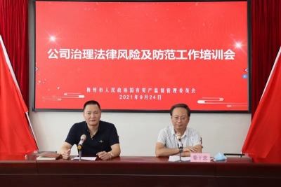 市国资委举办公司治理法律风险及防范工作培训会