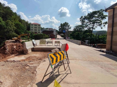 平远039县道布心坪桥开放通行！群众出行方便又安全~