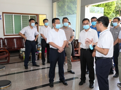 陈金銮调研梅江区智慧社区建设工作：打造智慧社区梅江样板