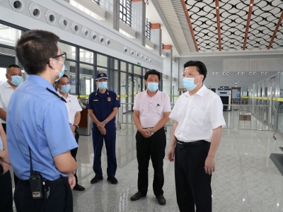 张志锋率队检查中秋国庆节安全生产和疫情防控工作