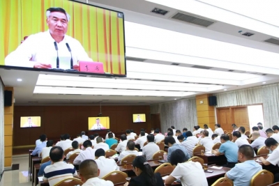 兴宁收看收听广东交通强省建设大会电视电话会议