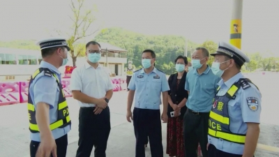 周小勇督查中秋国庆期间安全生产工作