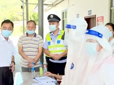 凌晓文带队督导检查中秋节期间疫情防控工作