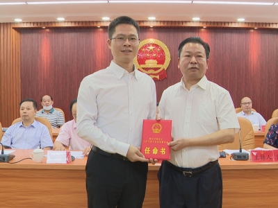 王锋任梅县区人民政府代理区长