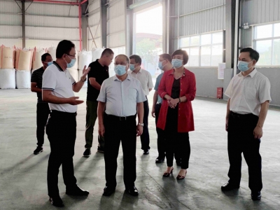 余其豹到五华县、兴宁市调研疫情防控、安全生产和企业党组织建设工作