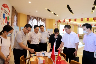 2021年梅州市国家机关“谁执法谁普法”履职评议团实地考察工作开始了！