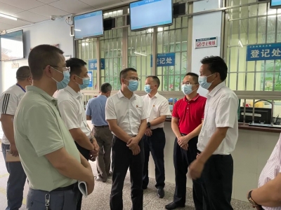 罗达祥率队督导检查丰顺疫情防控和疫苗接种工作