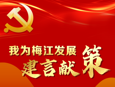 我为梅江发展建言献策