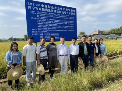 梅州市关工委到兴宁市农村创业青年示范培训基地调研