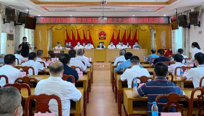 梅州市西阳镇举行教育发展基金会成立大会暨首届颁奖活动：汇聚捐资善心 弘扬助学善举