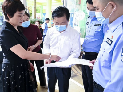 兴宁多部门联合开展校园及周边安全专项检查