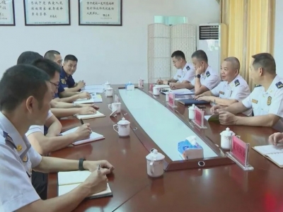 省消防救援总队督导组到平远县开展国庆督导工作