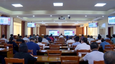 大埔组织收听收看省财政管理专题工作电视电话会议