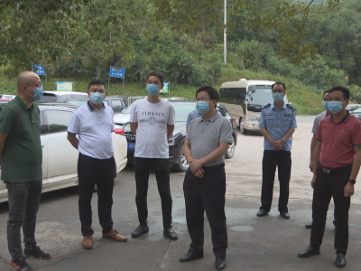 刘鸿涛率队检查非煤矿山安全生产工作