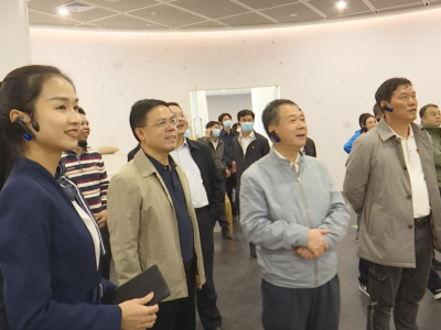 省审计厅调研组到蕉岭考察调研