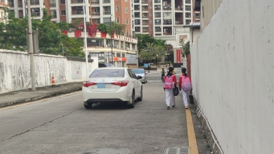 鸿兴路人车抢道，危险！ 交警蜀黍：走对路来！